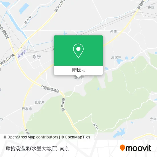 肆拾汤温泉(水墨大埝店)地图