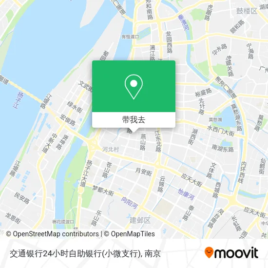 交通银行24小时自助银行(小微支行)地图