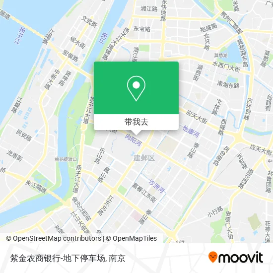 紫金农商银行-地下停车场地图