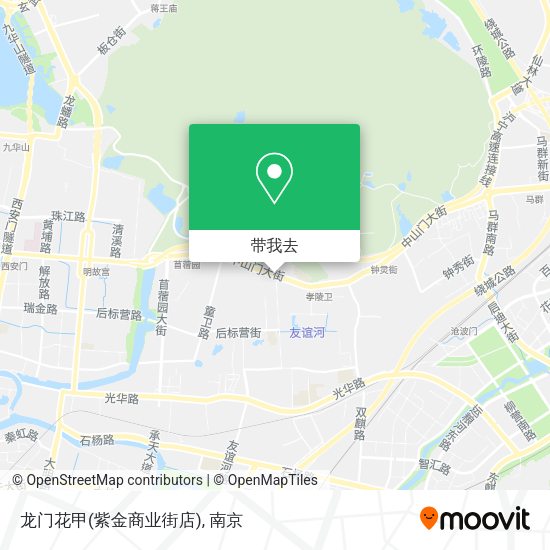 龙门花甲(紫金商业街店)地图