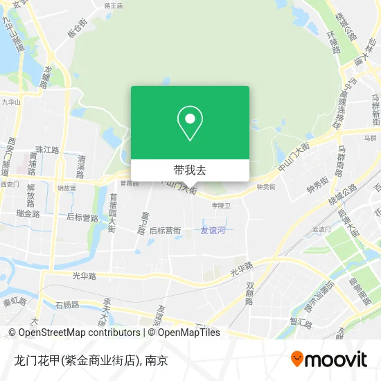 龙门花甲(紫金商业街店)地图
