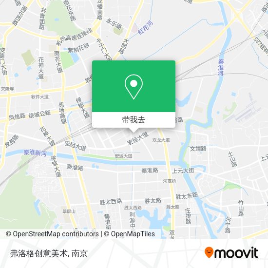 弗洛格创意美术地图
