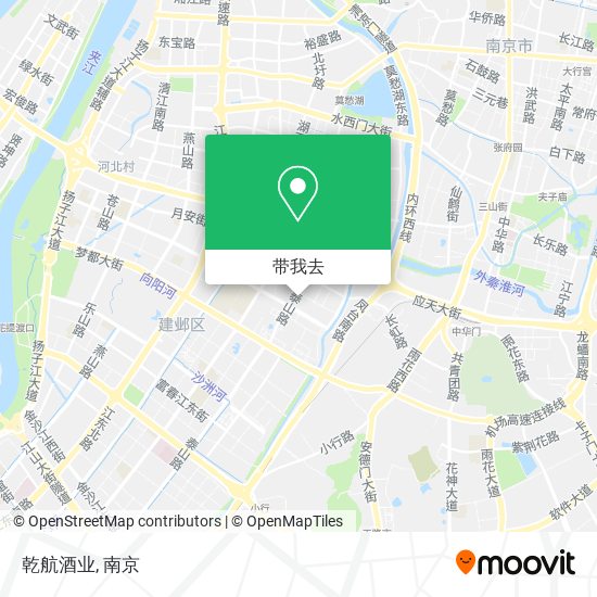 乾航酒业地图