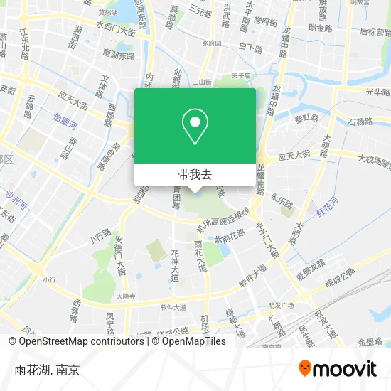 雨花湖地图