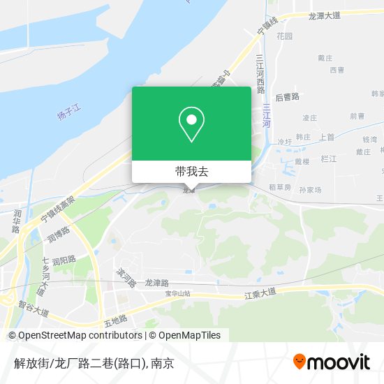 解放街/龙厂路二巷(路口)地图