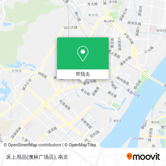 床上用品(澳林广场店)地图