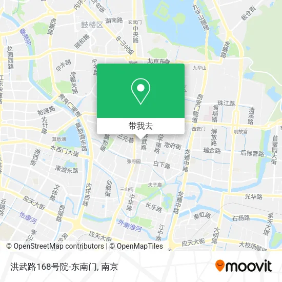 洪武路168号院-东南门地图