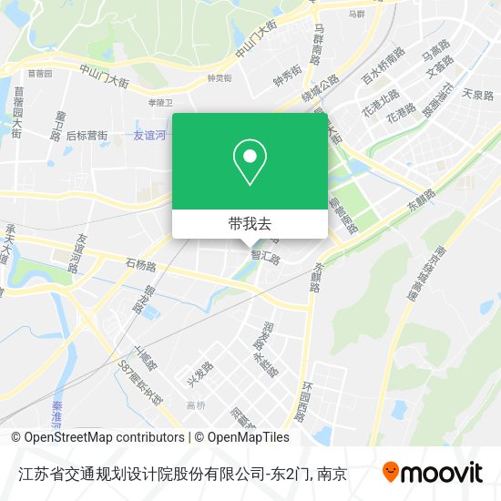 江苏省交通规划设计院股份有限公司-东2门地图