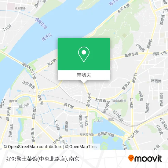 好邻聚土菜馆(中央北路店)地图