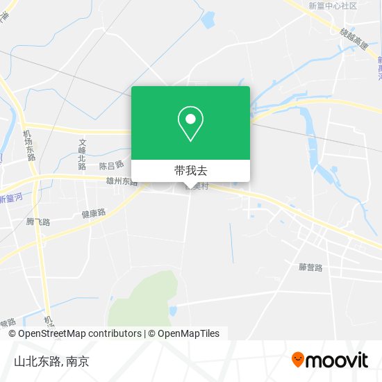 山北东路地图