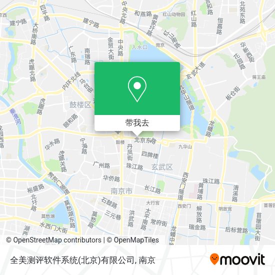 全美测评软件系统(北京)有限公司地图