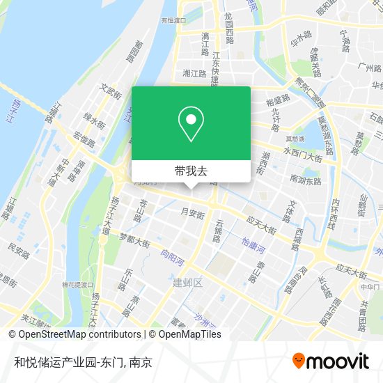 和悦储运产业园-东门地图