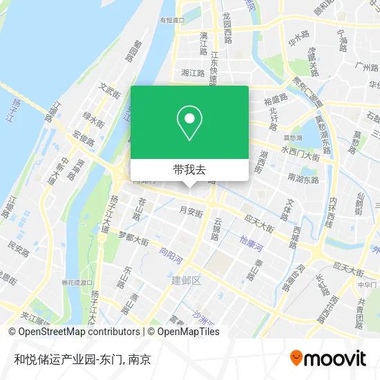 和悦储运产业园-东门地图