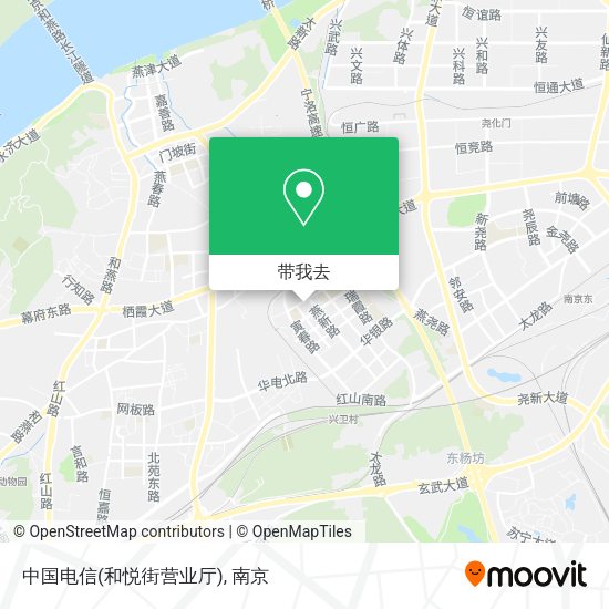 中国电信(和悦街营业厅)地图