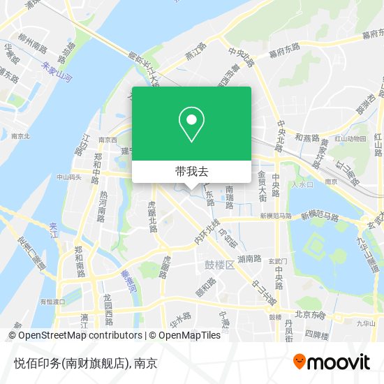 悦佰印务(南财旗舰店)地图