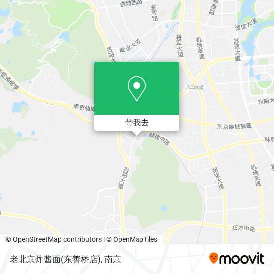 老北京炸酱面(东善桥店)地图