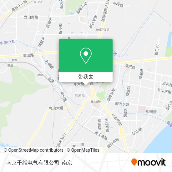 南京千维电气有限公司地图