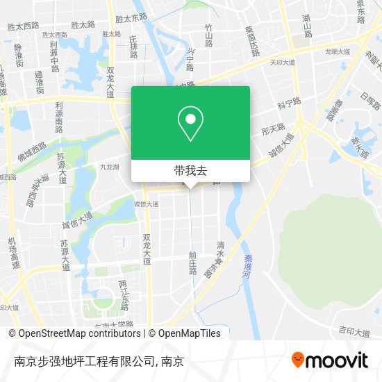 南京步强地坪工程有限公司地图