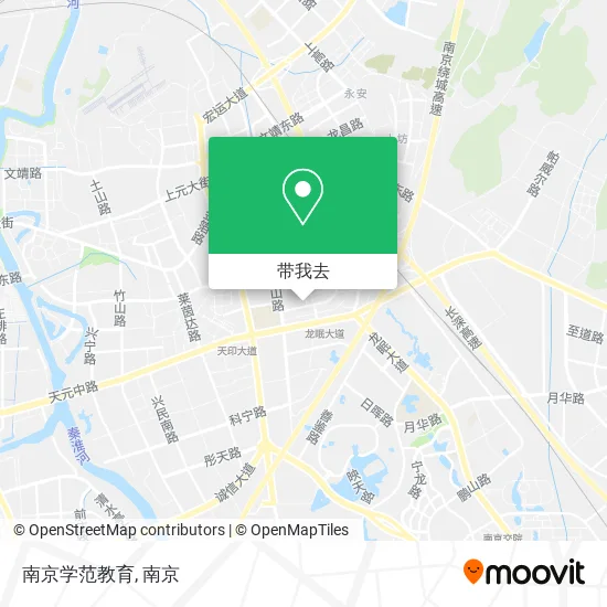 南京学范教育地图