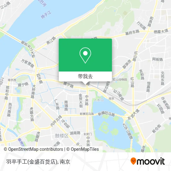 羽卒手工(金盛百货店)地图