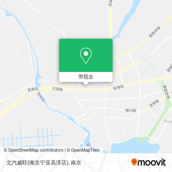 北汽威旺(南京宁亚高淳店)地图