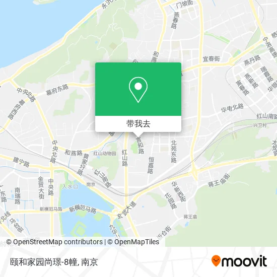 颐和家园尚璟-8幢地图