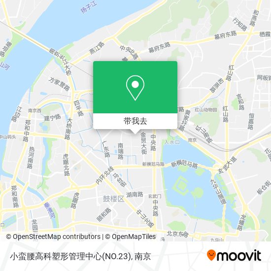 小蛮腰高科塑形管理中心(NO.23)地图