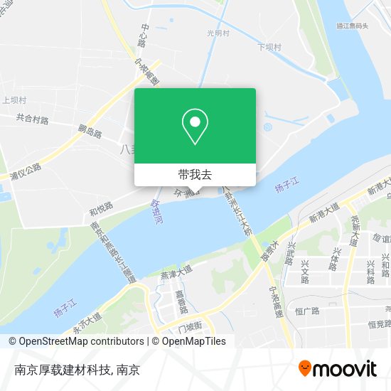 南京厚载建材科技地图