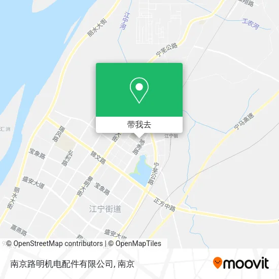 南京路明机电配件有限公司地图