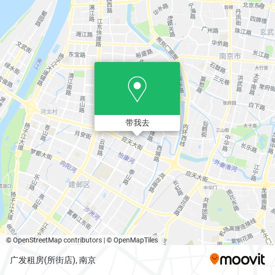 广发租房(所街店)地图