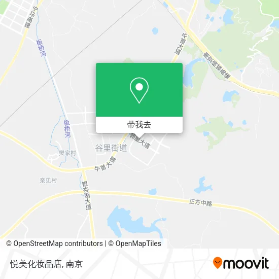 悦美化妆品店地图