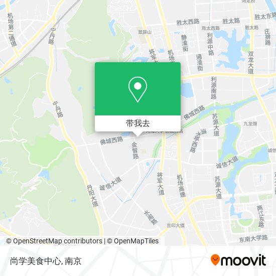 尚学美食中心地图