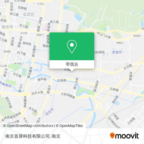南京首屏科技有限公司地图
