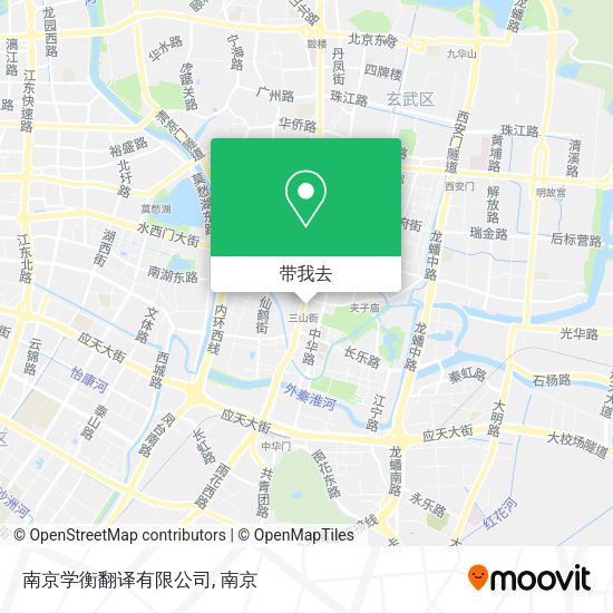 南京学衡翻译有限公司地图