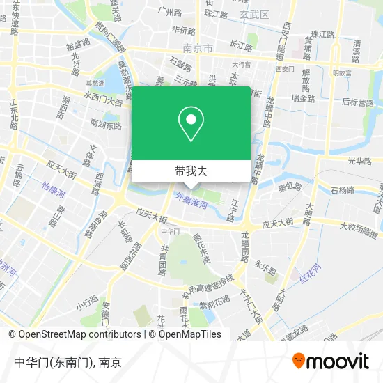 中华门(东南门)地图