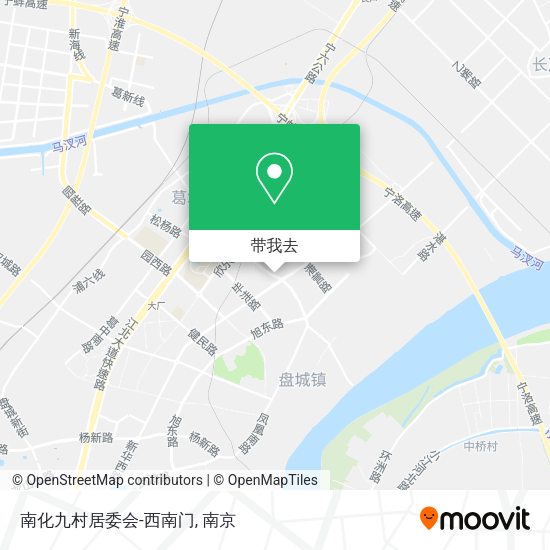 南化九村居委会-西南门地图