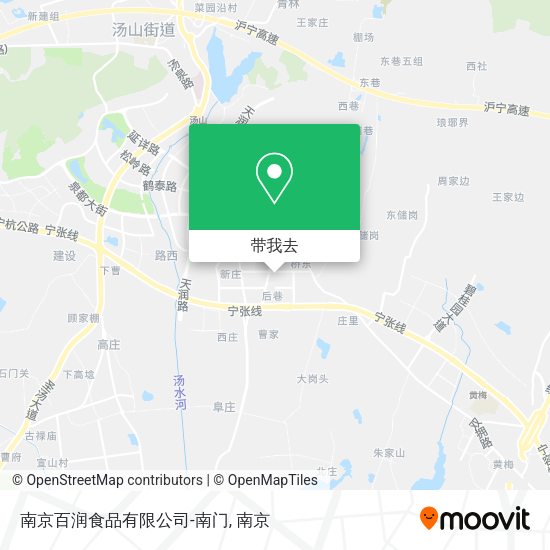 南京百润食品有限公司-南门地图