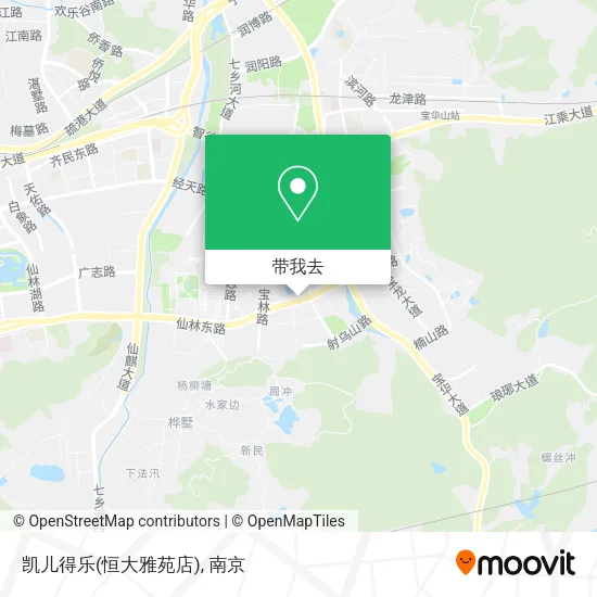 凯儿得乐(恒大雅苑店)地图
