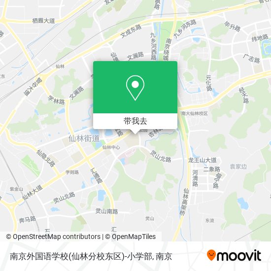 南京外国语学校(仙林分校东区)-小学部地图