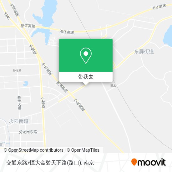 交通东路/恒大金碧天下路(路口)地图