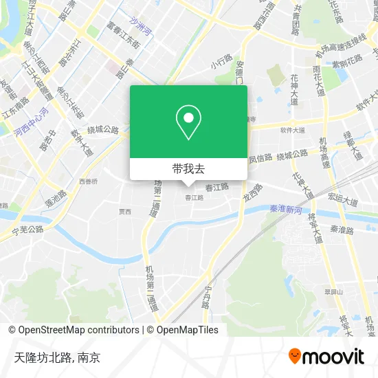 天隆坊北路地图