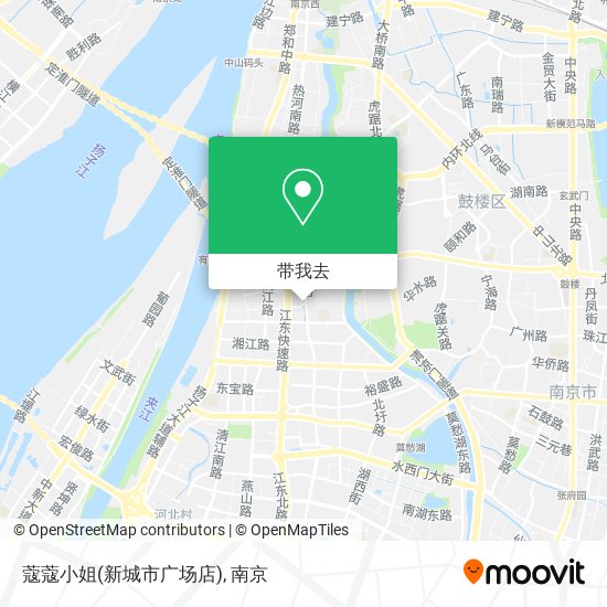 蔻蔻小姐(新城市广场店)地图