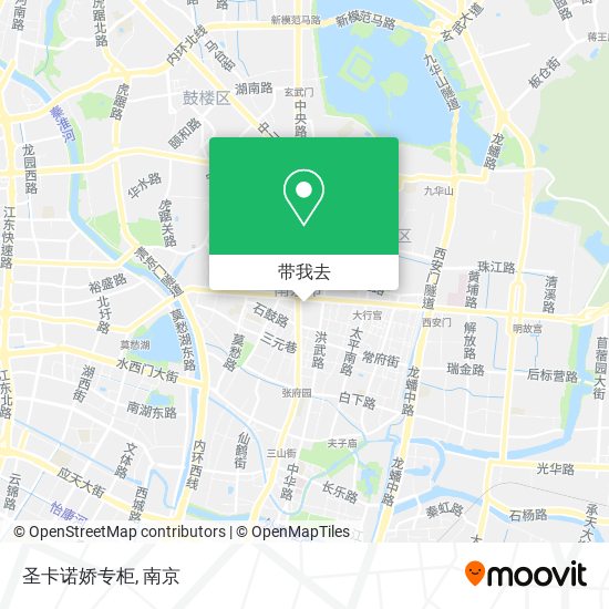 圣卡诺娇专柜地图