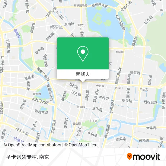 圣卡诺娇专柜地图