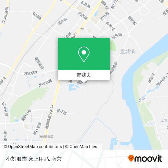 小刘服饰  床上用品地图