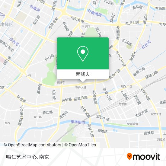 鸣仁艺术中心地图
