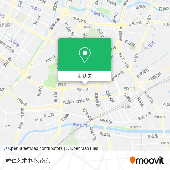 鸣仁艺术中心地图