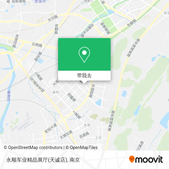 永顺车业精品展厅(天诚店)地图
