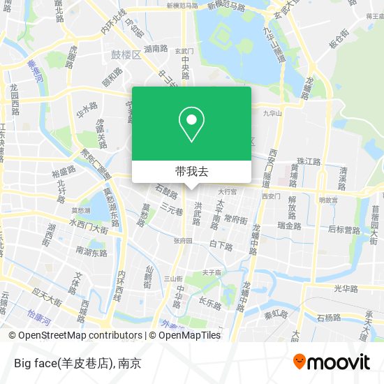 Big face(羊皮巷店)地图