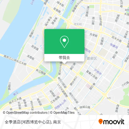 全季酒店(河西博览中心店)地图